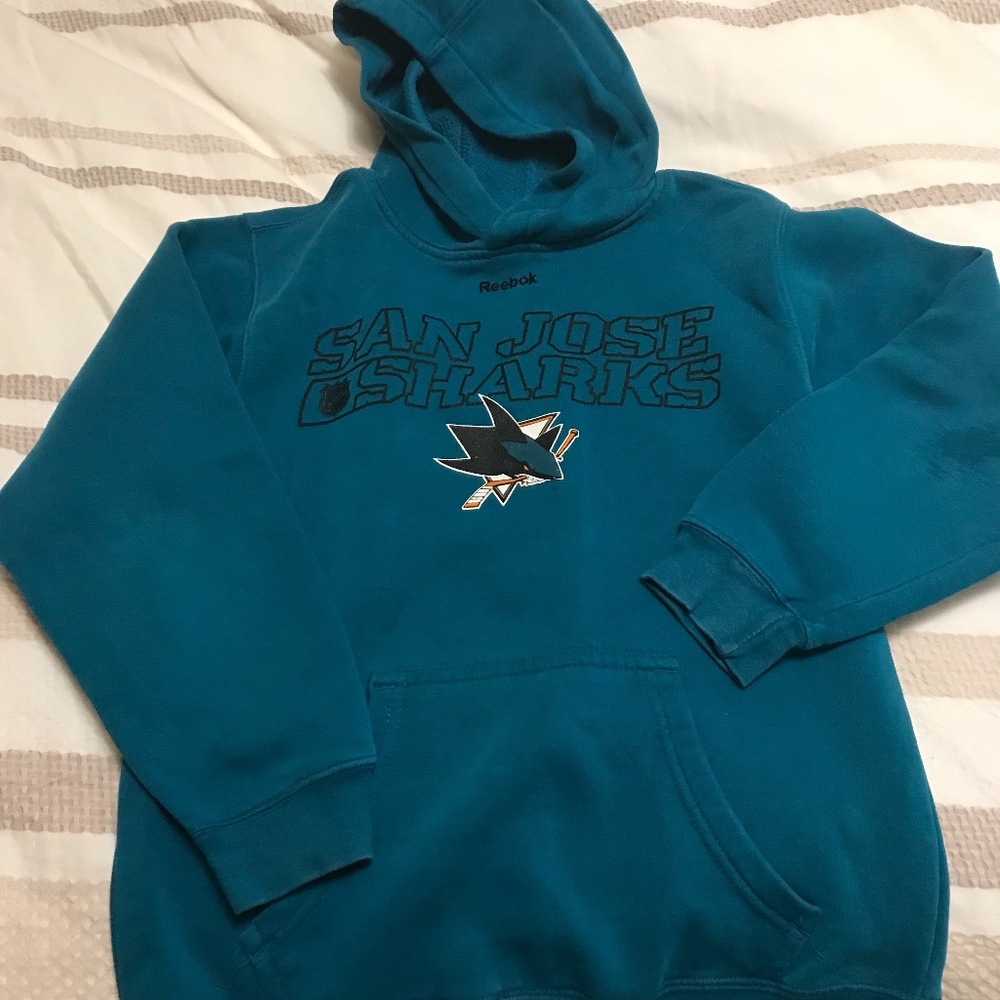 Reebok NHL San Jose Sharks Hoodie - authentic apparel